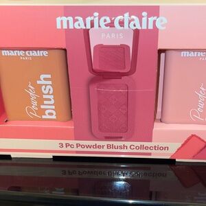 Marie Claire 3 Pc Powder Blush Collection